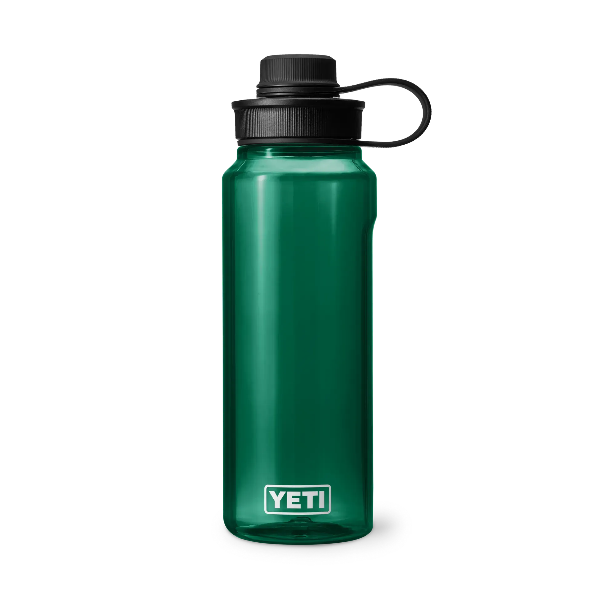 Yeti Yonder 34 OZ 1 L Trinkflasche With Tether Mütze, Schwarz forest green