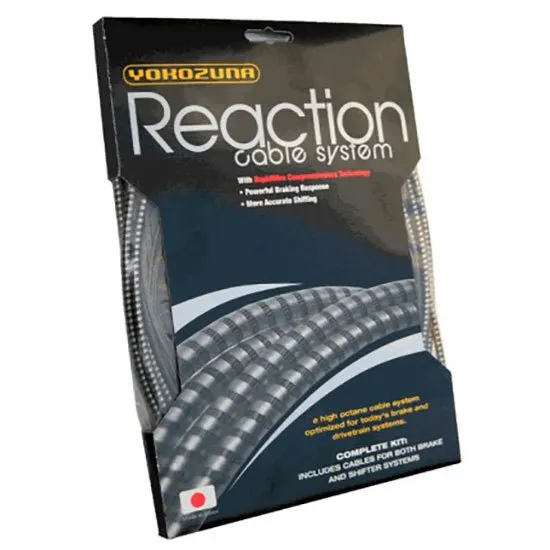 Yokozuna Bike Reaction Brake Kit Shimano/sram Bremskabel-kit, Black, One Size Yokozuna Bike Reaction Brake Kit Shimano/sram Bremskabel-kit, Black, One Size