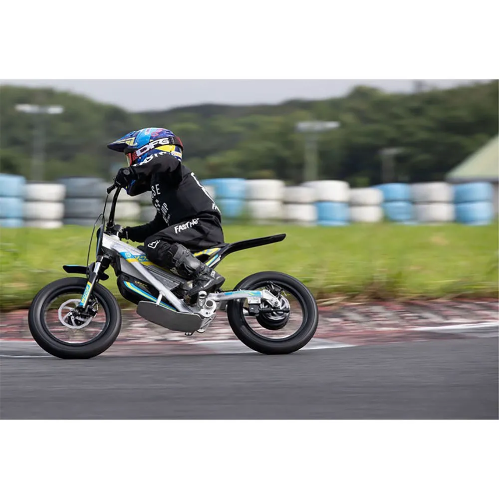 Yotsuba Moto Woof 16 Motocross/trial Elektromotorrad, Silver / blue / yellow, One Size Yotsuba Moto Woof 16 Motocross/trial Elektromotorrad, Silver / blue / yellow, One Size