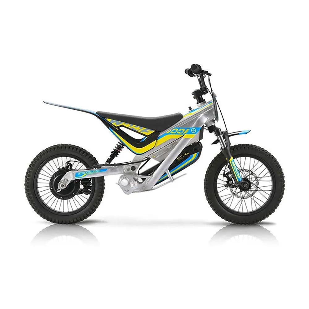 Yotsuba Moto Woof 16 Motocross/trial Elektromotorrad, Silver / blue / yellow, One Size Yotsuba Moto Woof 16 Motocross/trial Elektromotorrad, Silver / blue / yellow, One Size
