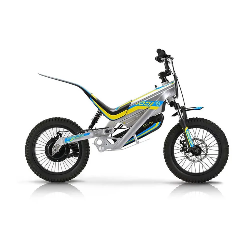 Yotsuba Moto Woof 16 Motocross/trial Elektromotorrad, Silver / blue / yellow, One Size Yotsuba Moto Woof 16 Motocross/trial Elektromotorrad, Silver / blue / yellow, One Size