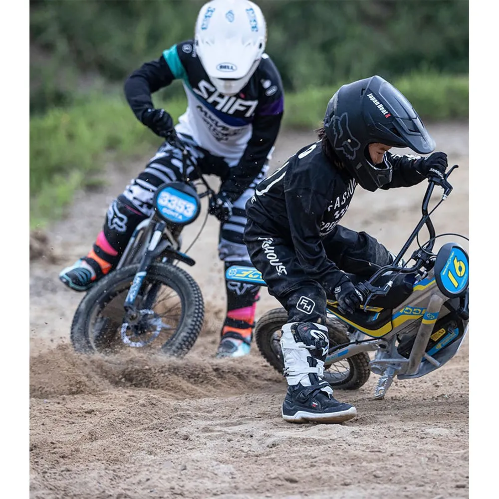 Yotsuba Moto Woof 16 Motocross/trial Elektromotorrad, Silver / blue / yellow, One Size Yotsuba Moto Woof 16 Motocross/trial Elektromotorrad, Silver / blue / yellow, One Size