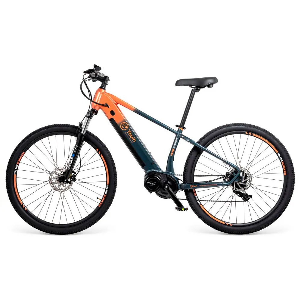 Youin Kilimanjaro 29´´ Elektrische Mountainbike, Black / orange, M, 540Wh Youin Kilimanjaro 29´´ Elektrische Mountainbike, Black / orange, M, 540Wh
