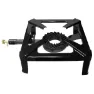Yregas Gusseisenbrenner 4 Beine, Black, One Size