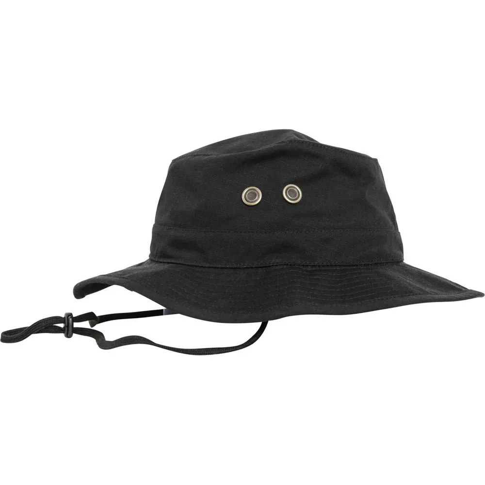 Yupoong Fishing Ripstop Hut, Black Yupoong Fishing Ripstop Hut, Black