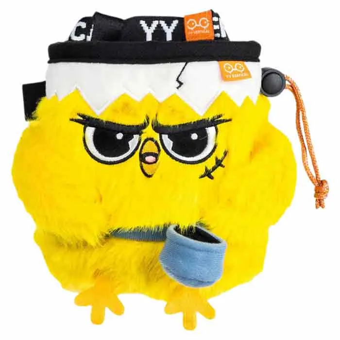 YY Vertical Chick Chalkbag, Yellow, One Size