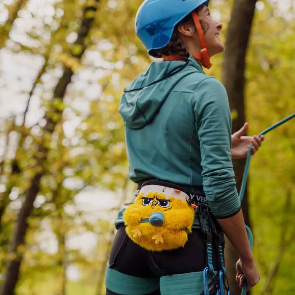 YY Vertical Chick Chalkbag, Yellow, One Size