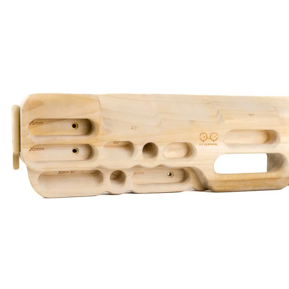 YY Vertical Evo Klettergriffe, Wood, One Size YY Vertical Evo Klettergriffe, Wood, One Size