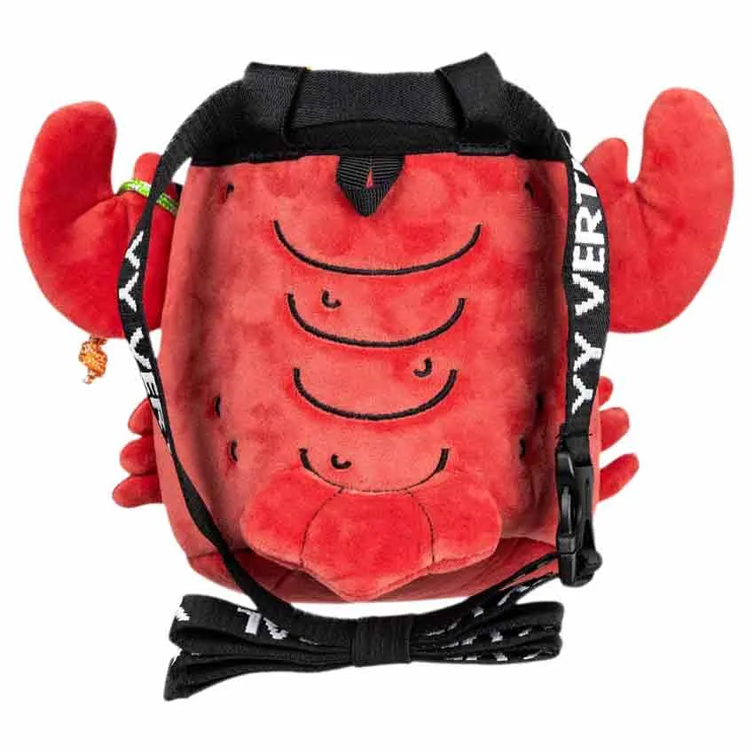 YY Vertical Lobster Chalkbag, Red, One Size