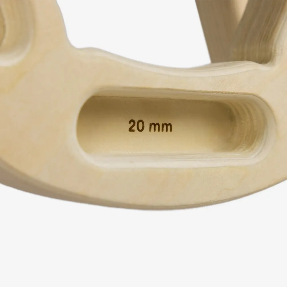 YY Vertical Penta Evo Klettergriffe, Wood, One Size YY Vertical Penta Evo Klettergriffe, Wood, One Size