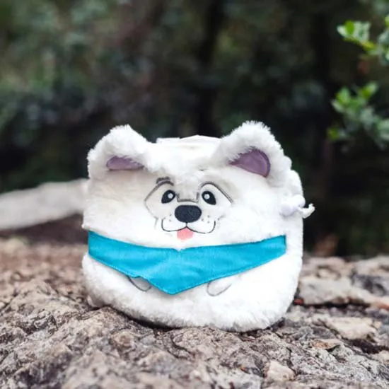 YY Vertical Samoyed Dog Chalkbag, One size YY Vertical Samoyed Dog Chalkbag, One size