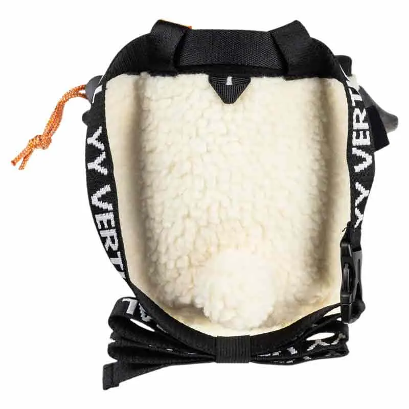 YY Vertical Sheep Chalkbag, White / black, One Size