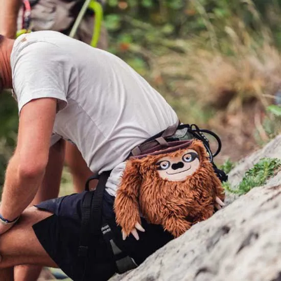 YY Vertical Sloth Chalkbag, One size YY Vertical Sloth Chalkbag, One size