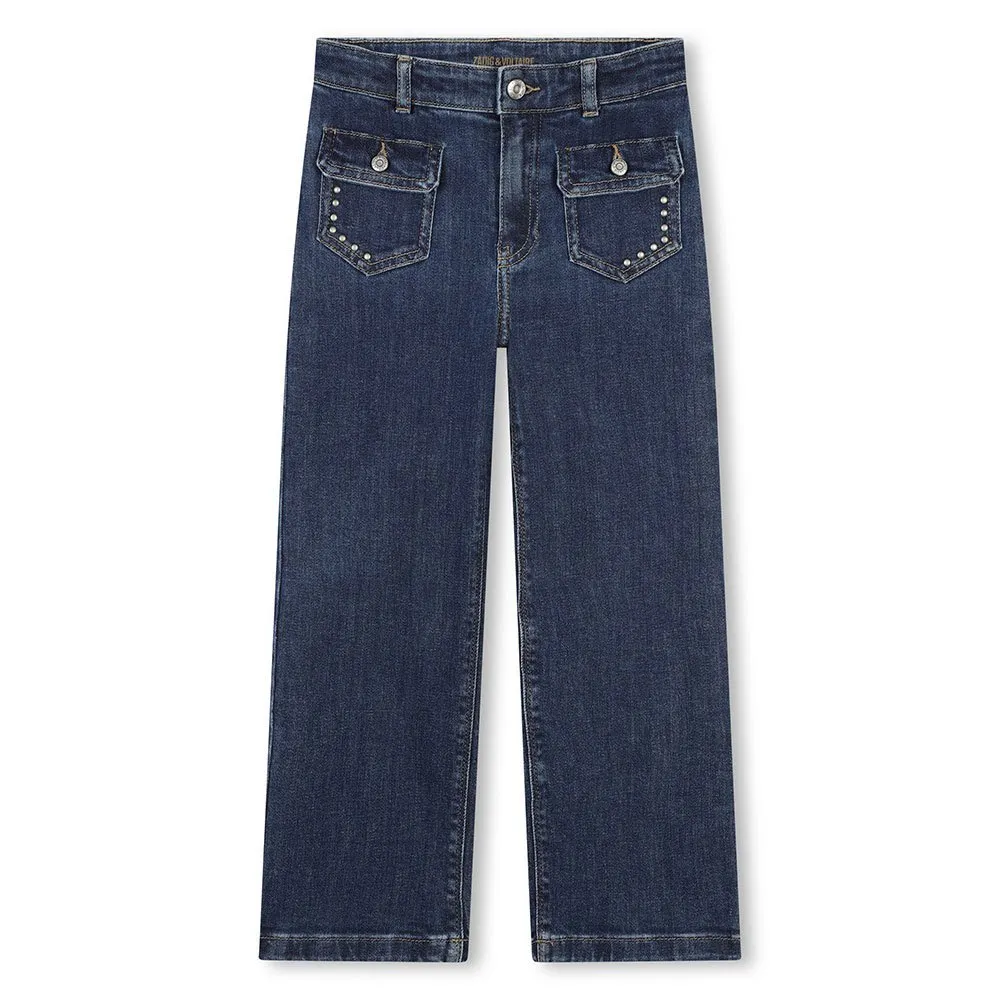 Zadig & Voltaire X60197 Hosen, Double stone + brush, 8Y