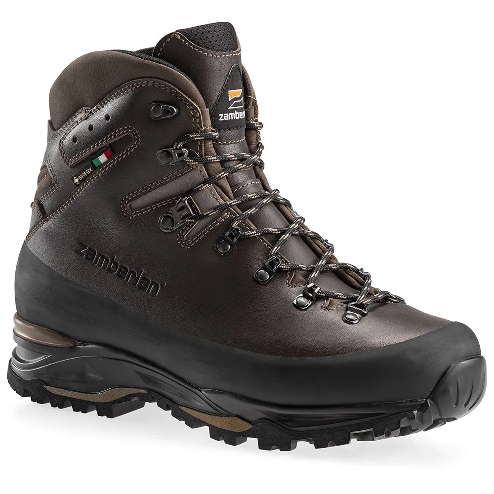 Zamberlan 971 Guide Lux Goretex Rr Cf Wanderstiefel, Waxed dark brown