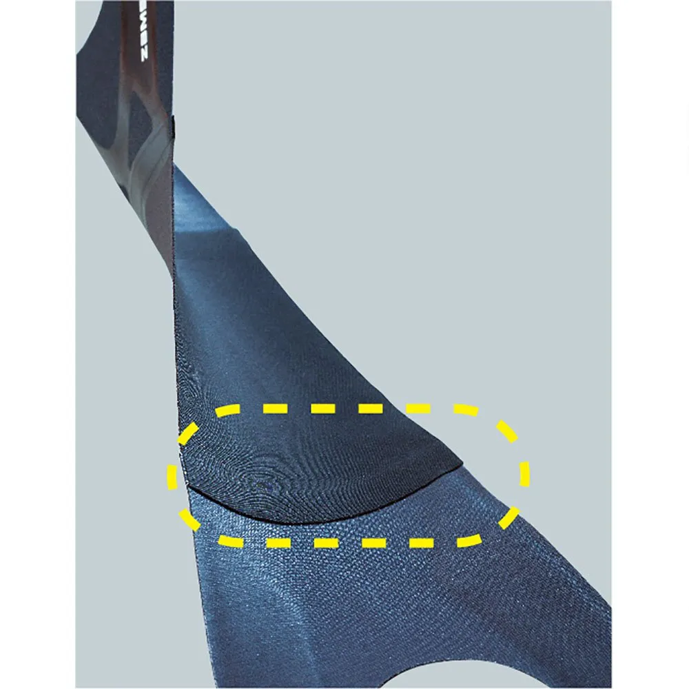 Zamst Filmista Kniebandage, Black, M Zamst Filmista Kniebandage, Black, M