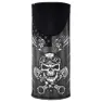 Zan Headgear Motley Tube® Sportflex® Windproof Biker Skull Nackenwärmer, Black / white