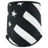 Zan Headgear Sportflex® Black&white Flag Nackenwärmer, Black / white