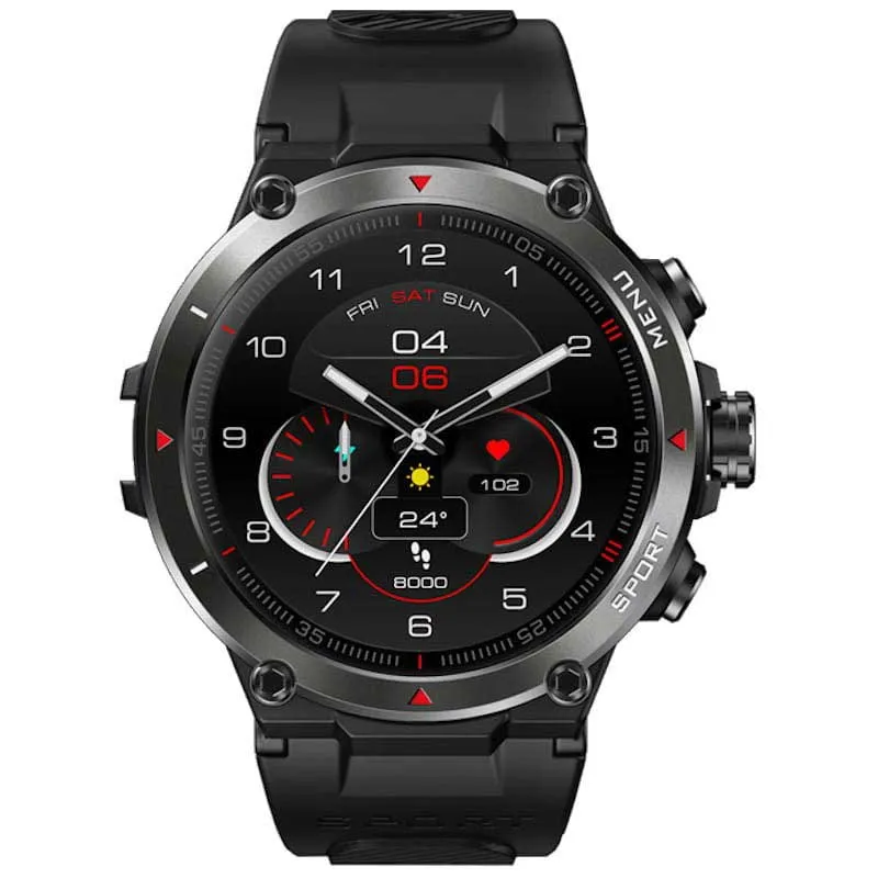 Zebla Stratos 2 Gps Smartwatch, Black Zebla Stratos 2 Gps Smartwatch, Black