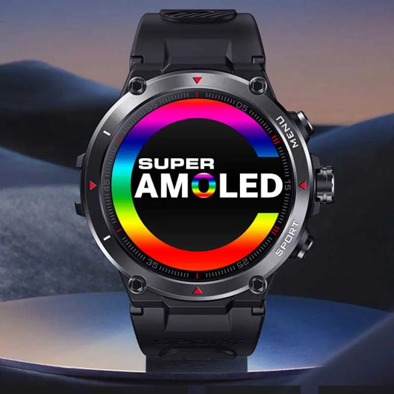 Zebla Stratos 2 Gps Smartwatch, Black Zebla Stratos 2 Gps Smartwatch, Black