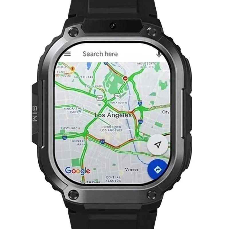 Zebla Thor Sq Smartwatch, Black Zebla Thor Sq Smartwatch, Black