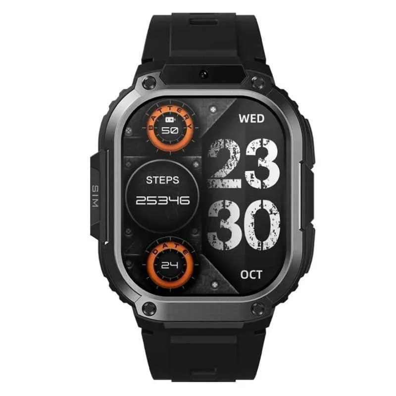 Zebla Thor Sq Smartwatch, Black Zebla Thor Sq Smartwatch, Black