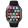 Zebla Thor Sq Smartwatch, Black