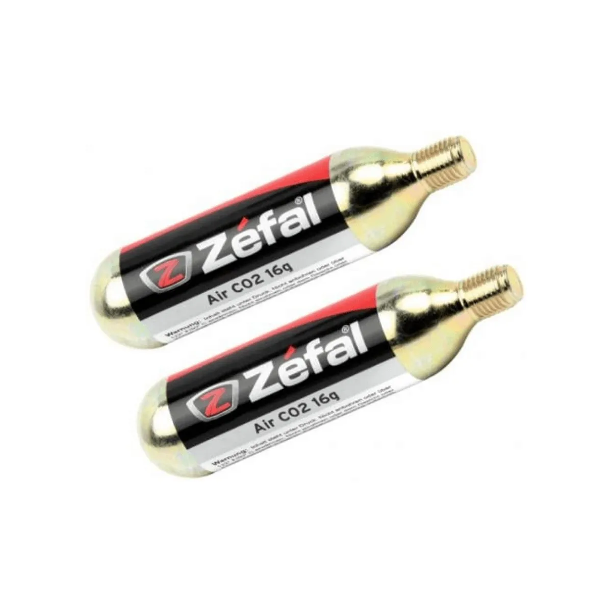 Zéfal CO2 16g Druckluftkartuschengewinde (2 Stück), 16g Zéfal CO2 16g Druckluftkartuschengewinde (2 Stück), 16g