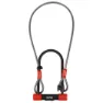 Zéfal K-traz U13 Bügelschloss, Black / red, 230 x 115 x 13mm / 10 x 1200mm
