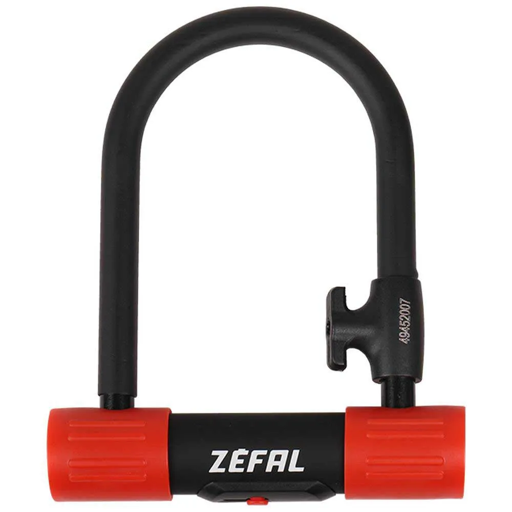 Zéfal K-traz U13 S Bügelschloss, Black / red, 140 x 90 x 13mm Zéfal K-traz U13 S Bügelschloss, Black / red, 140 x 90 x 13mm