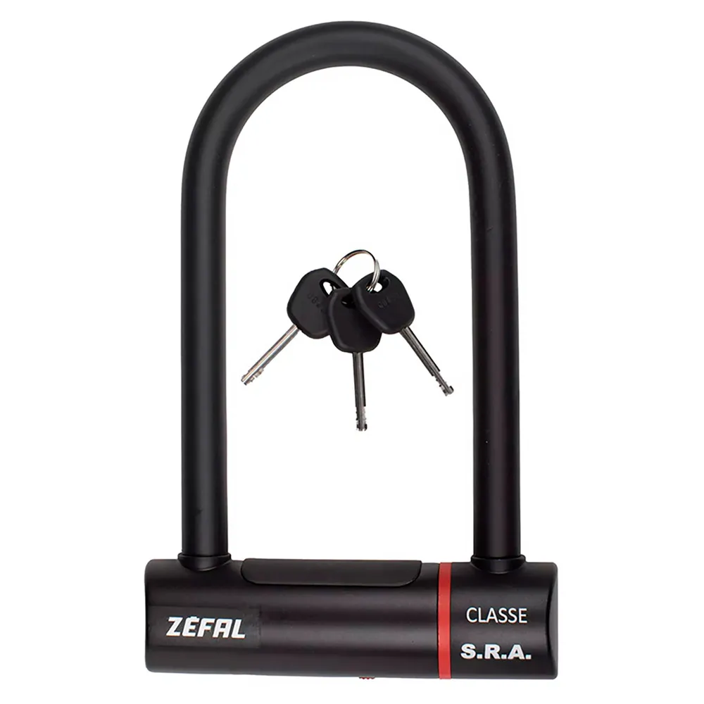 Zéfal K-traz U20 Sra Bügelschloss, Black, 185 x 305 x 18mm