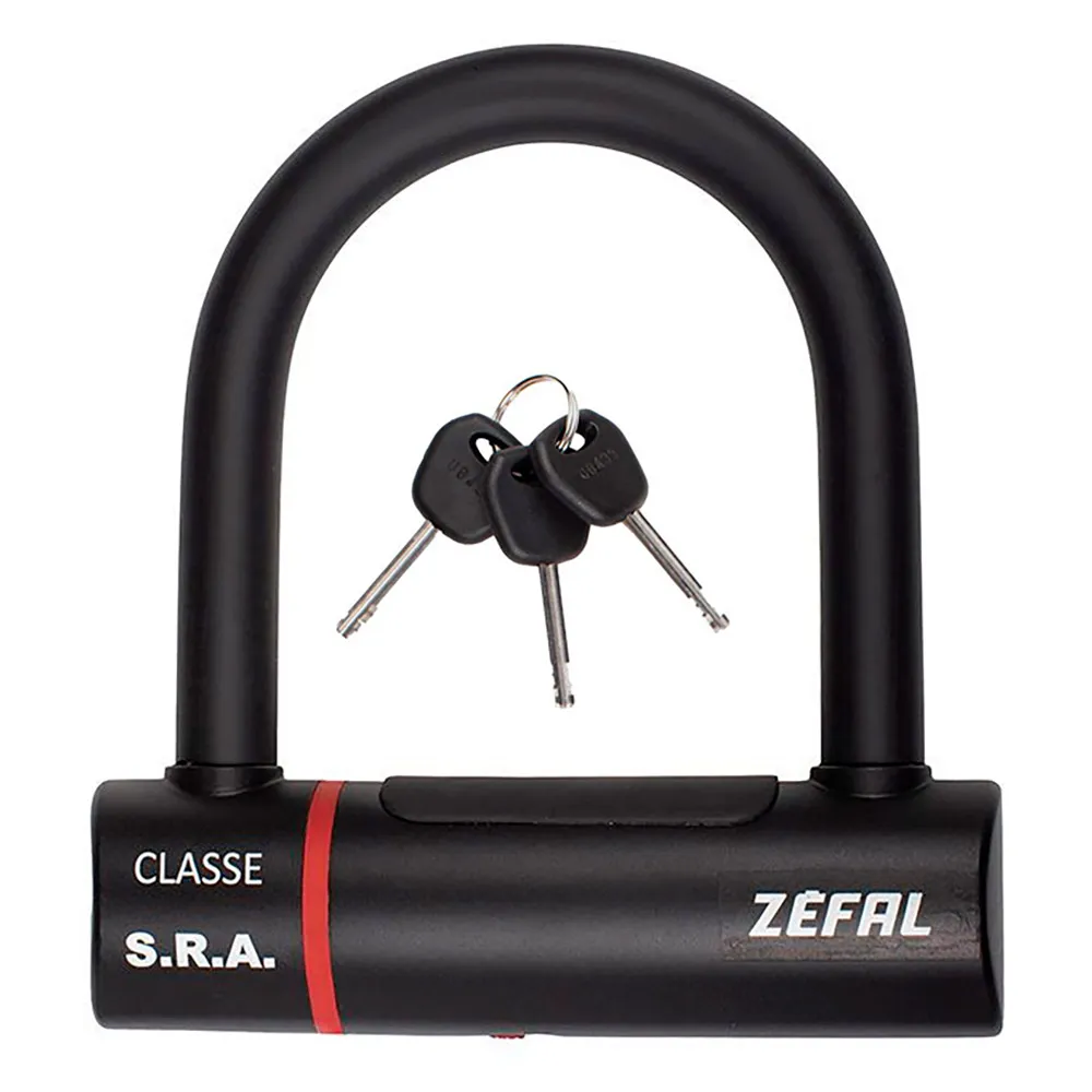 Zéfal K-traz U20s Sra Bügelschloss, Black, 185 x 210 x 18mm