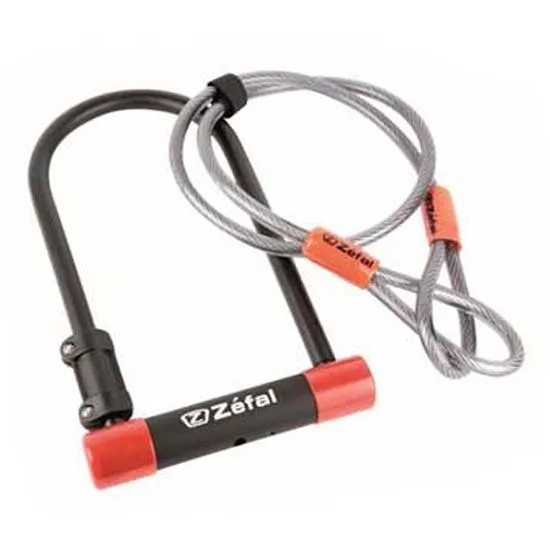 Zéfal Padlock Cable 13 Mm Bügelschloss, Black, 10 x 120mm Zéfal Padlock Cable 13 Mm Bügelschloss, Black, 10 x 120mm