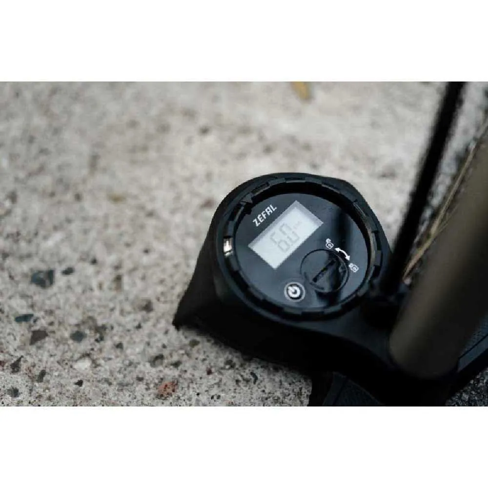 Zéfal Profil Max Fp65 Z-switch Standpumpe, Silver / black, One Size Zéfal Profil Max Fp65 Z-switch Standpumpe, Silver / black, One Size