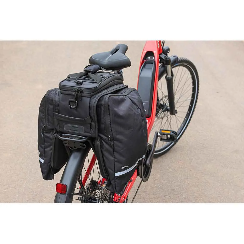 Zéfal Traveler 80 Gepäckträgertasche, Black, 32L Zéfal Traveler 80 Gepäckträgertasche, Black, 32L