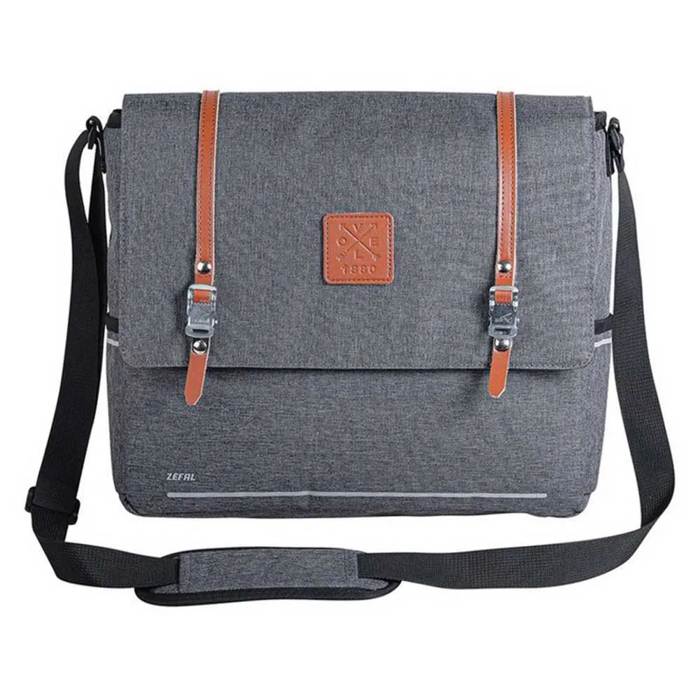Zéfal Urban Messenger Fahrradtasche 11l, Grey, One Size Zéfal Urban Messenger Fahrradtasche 11l, Grey, One Size