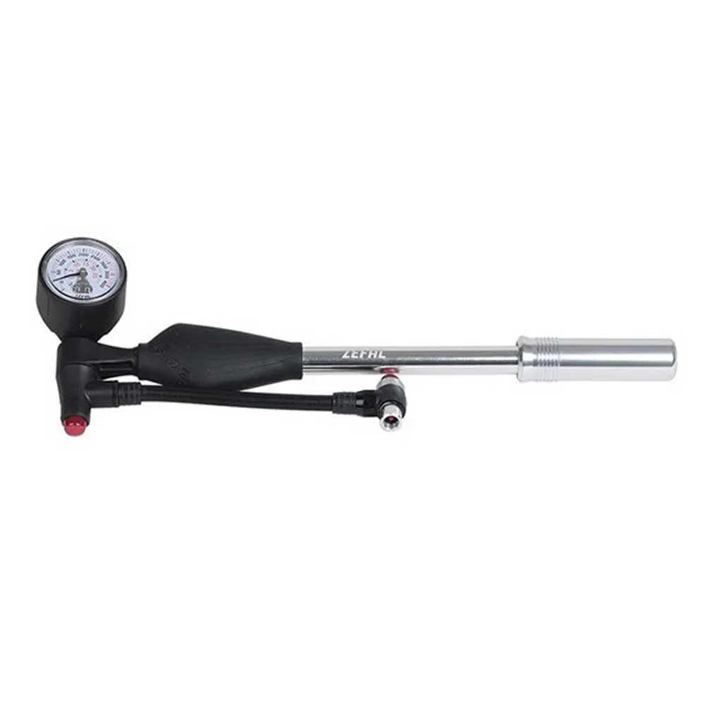 Zéfal Z Shock Federungspumpe, Silver / black, 360psi Zéfal Z Shock Federungspumpe, Silver / black, 360psi
