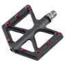 Zeray Carbon Pedale, Black / red, One Size