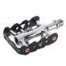 Zeray Dual Pedale, Black / silver, One Size