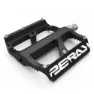 Zeray Zp-a997 Flat Pedale, Black, One Size