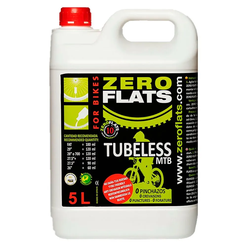 Zeroflats Anti Puncture Tubeless Dichtmittel 5000ml Zeroflats Anti Puncture Tubeless Dichtmittel 5000ml