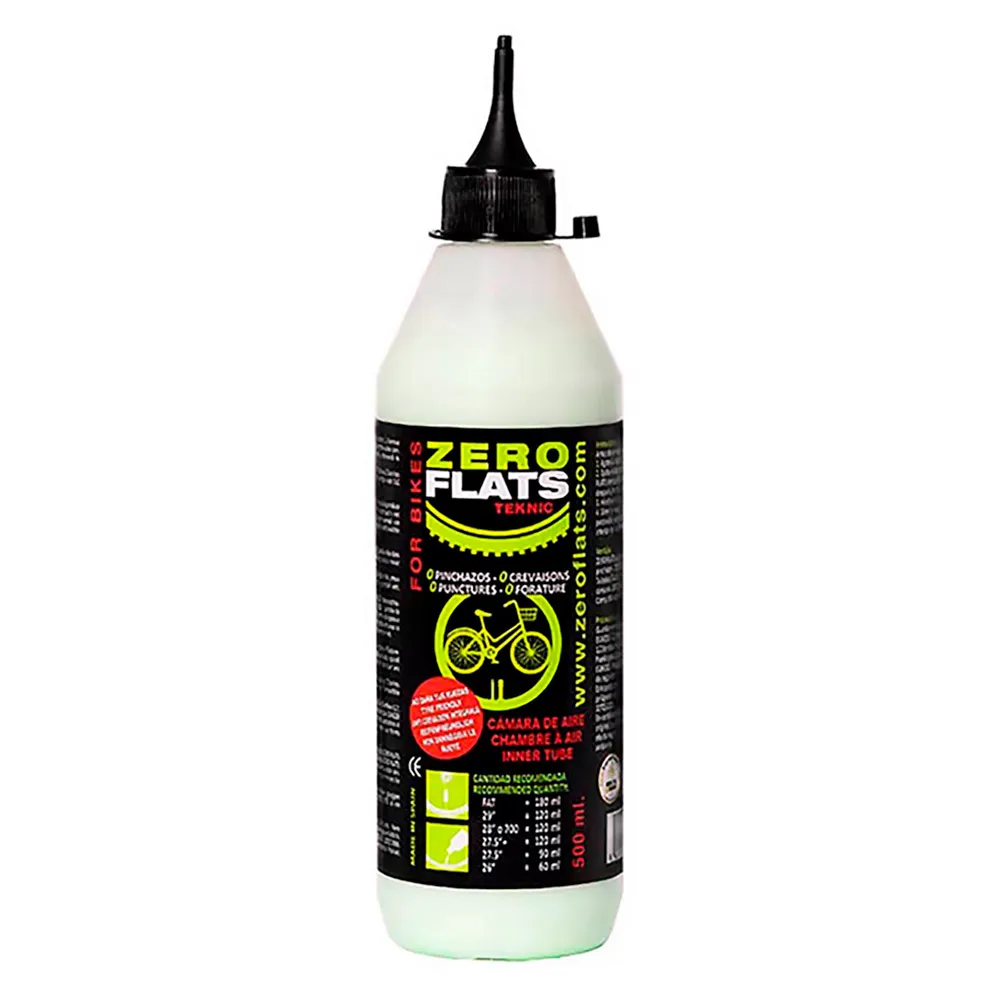 Zeroflats Texnik Schlauchdichtmittel 500ml, White, One Size Zeroflats Texnik Schlauchdichtmittel 500ml, White, One Size