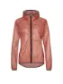 Ziener Damen Regejacke Natina Hoodie, Koralle