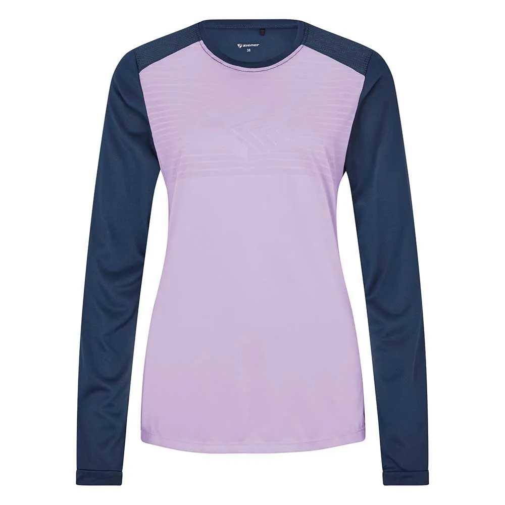Ziener Nabrina Langarm-trikot, Sweet lilac, 38