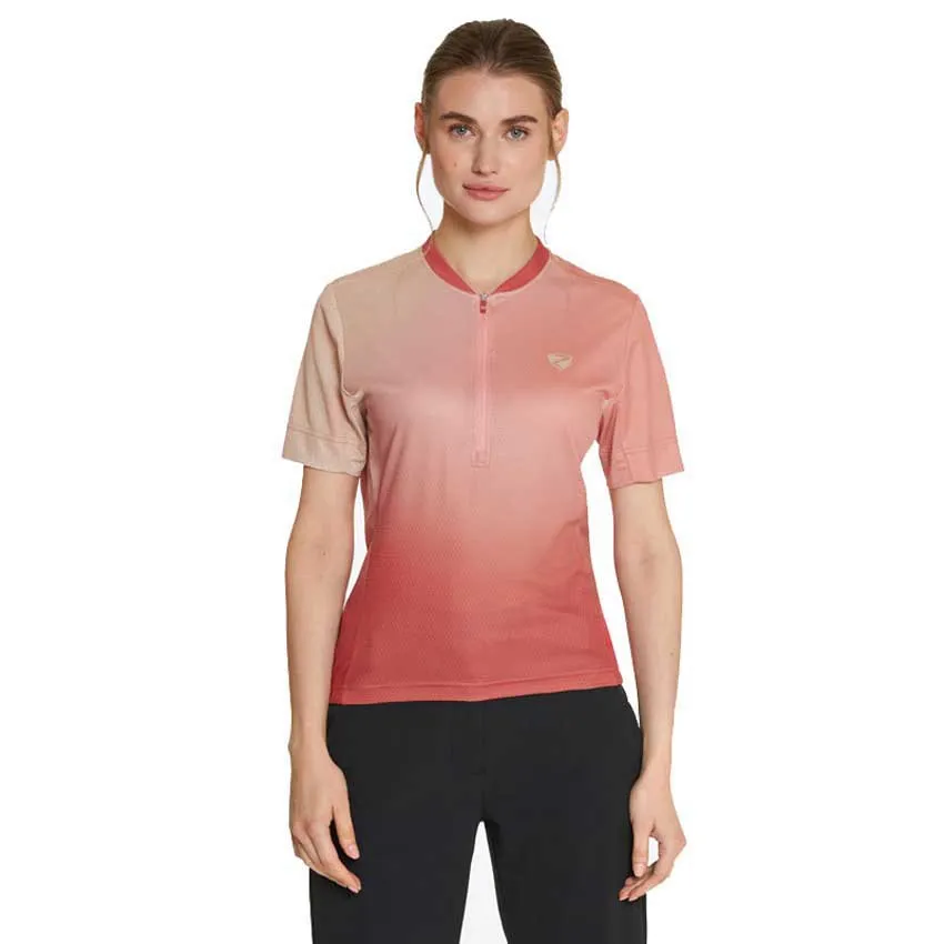 Ziener Naladia Kurzarm-radtrikot, Chestnut, 38