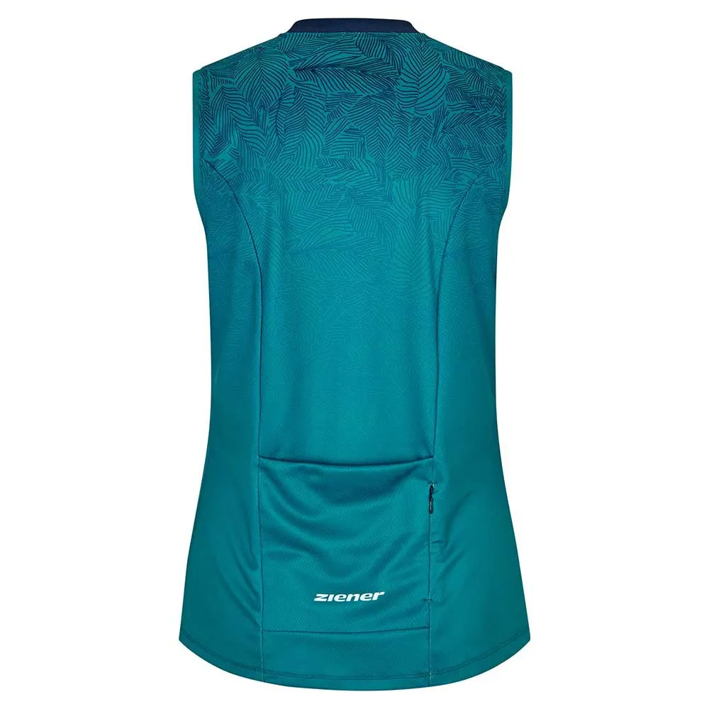 Ziener Nalerina Ärmelloses Trikot, Green lake Ziener Nalerina Ärmelloses Trikot, Green lake