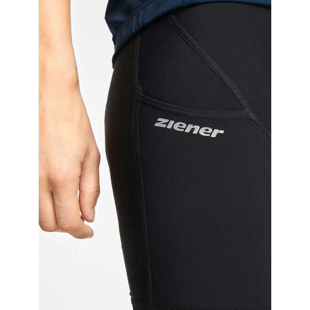 Ziener Nasra X-gel Radhose, Black Ziener Nasra X-gel Radhose, Black