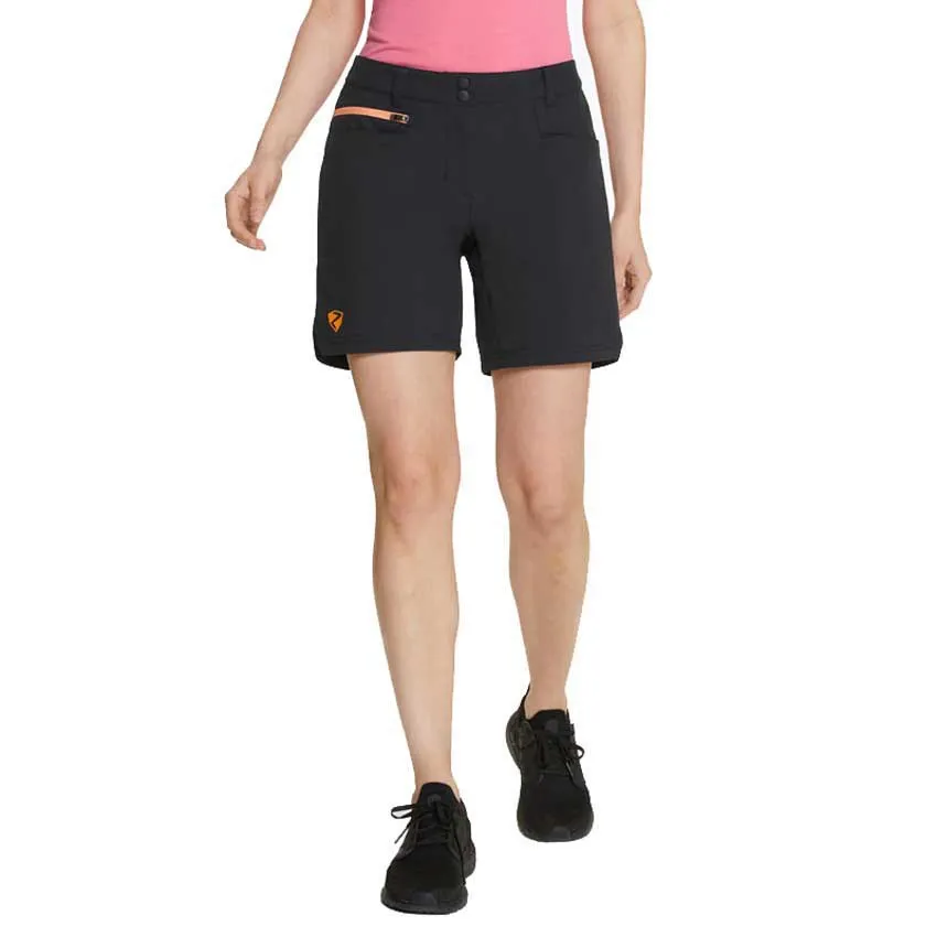 Ziener Neja X-function Shorts Mit Chamois, Black / apricot Ziener Neja X-function Shorts Mit Chamois, Black / apricot