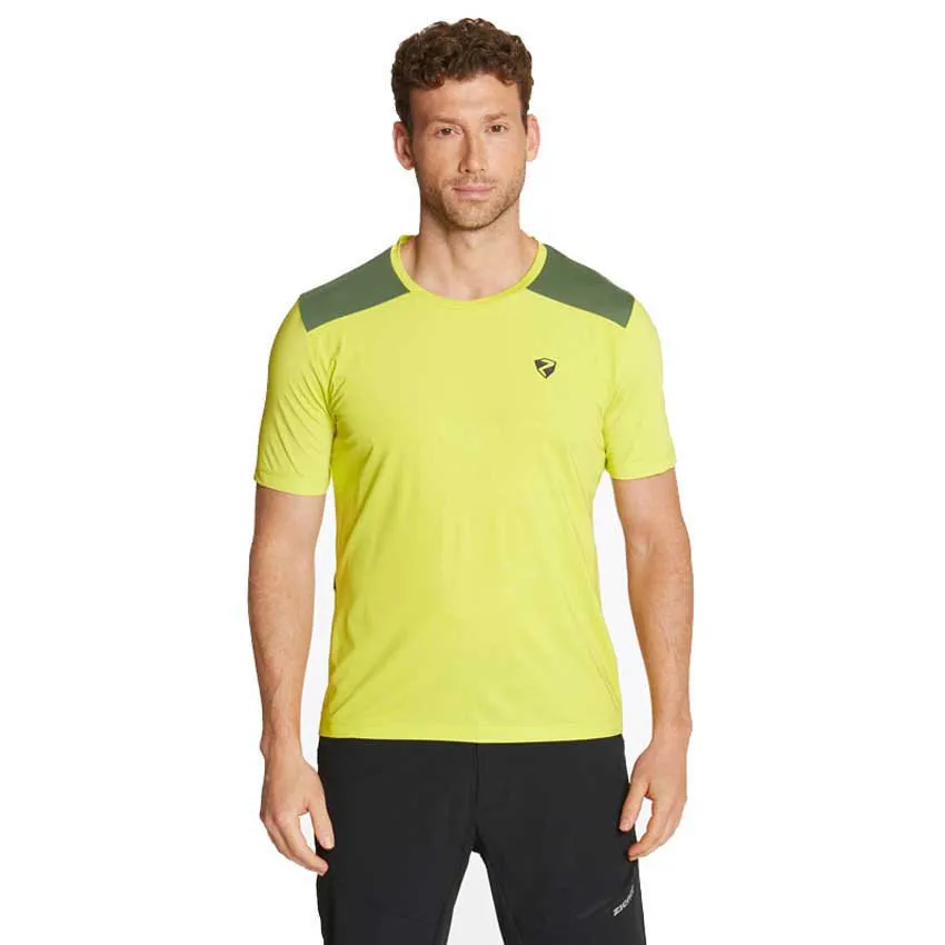 Ziener Nemindo Kurzarm-radtrikot, Bitter lemon, 50