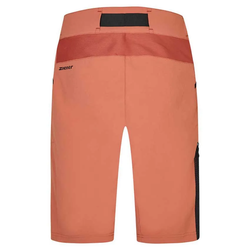 Ziener Nexil X-gel Shorts Mit Chamois, Chestnut Ziener Nexil X-gel Shorts Mit Chamois, Chestnut
